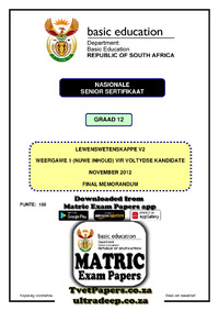 NSC 2012 Life Sciences P2 Nov 2012 Version 1 Memo  Afr.pdf